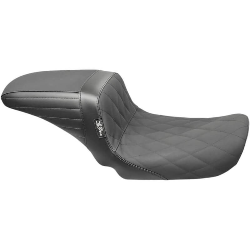 LE PERA KICKFLIP DIAMOND LONG LEGS GRIPP TAPE SEAT HARLEY DYNA 2006-2017
