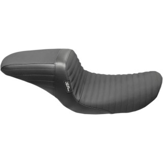 SELLA LE PERA KICKFLIP PLEATED GRIPP TAPE SEAT HARLEY DYNA LOW RIDER-SUPER GLIDE 1996-2003