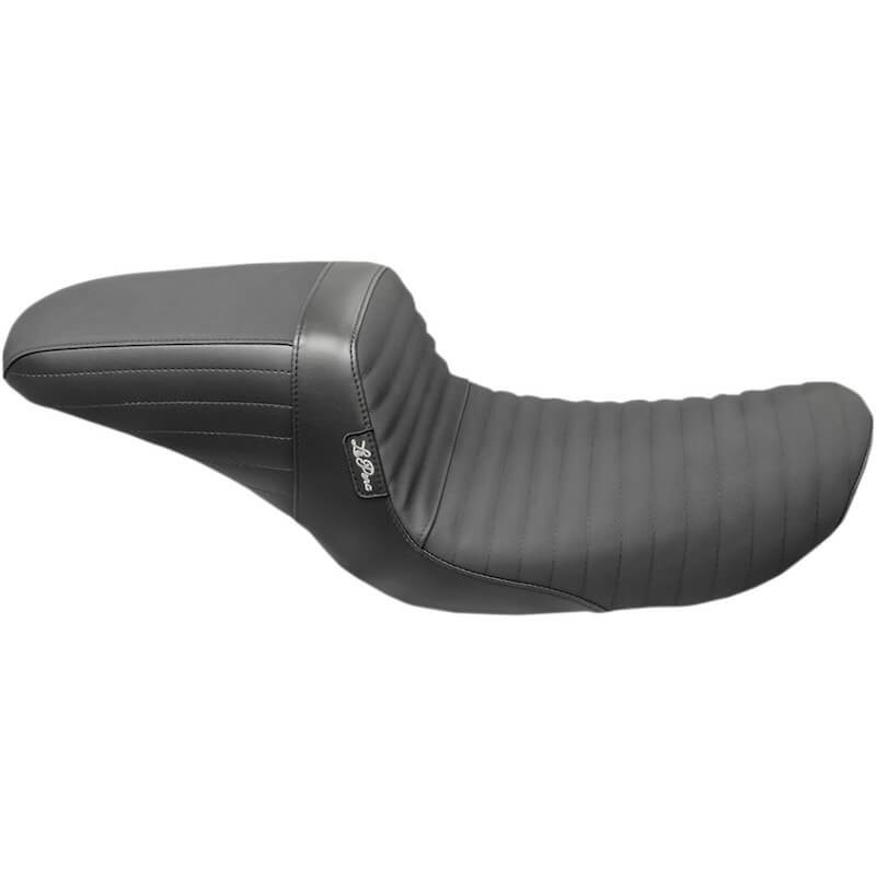 SELLA LE PERA KICKFLIP PLEATED GRIPP TAPE SEAT HARLEY DYNA LOW RIDER-SUPER GLIDE 1996-2003