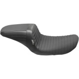 SELLA LE PERA KICKFLIP PLEATED GRIPP TAPE SEAT HARLEY DYNA LOW RIDER-SUPER GLIDE 1996-2003