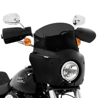 PARABREZZA NERO 23cm PER CUPOLINO MEMPHIS SHADES ROAD WARRIOR