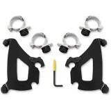 MEMPHIS SHADES TRIGGER LOCK BLACK MOUNTING BULLET FAIRING INDIAN SCOUT 2015-2020