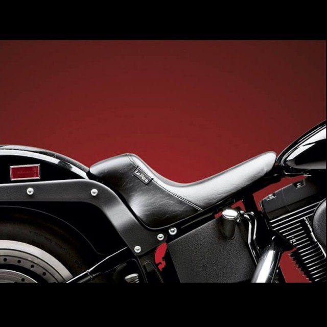 SELLA LE PERA BARE BONES UP FRONT SOLO SEAT HARLEY SOFTAIL 2000-2007