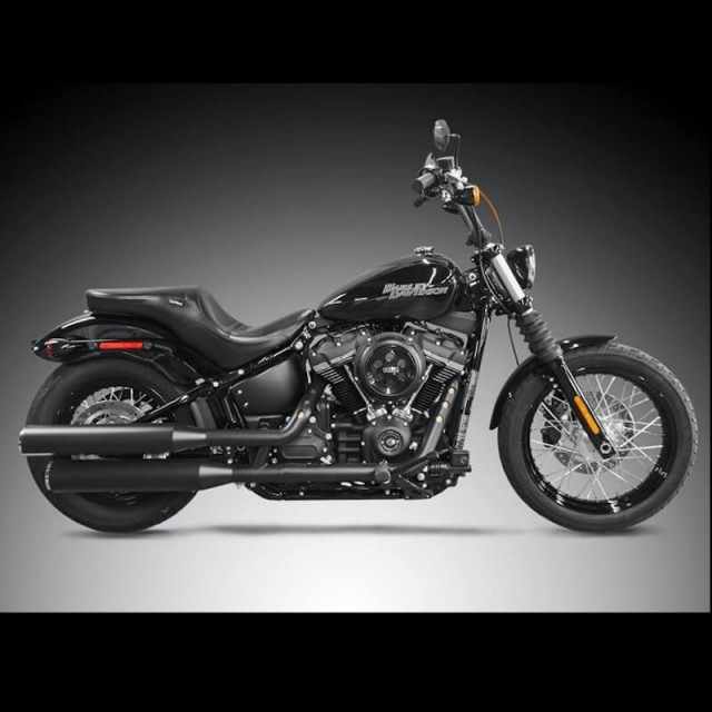 SELLA LE PERA MAVERICK 2-UP STITCH SEAT HARLEY SOFTAIL SLIM-STREET BOB 2018-2021