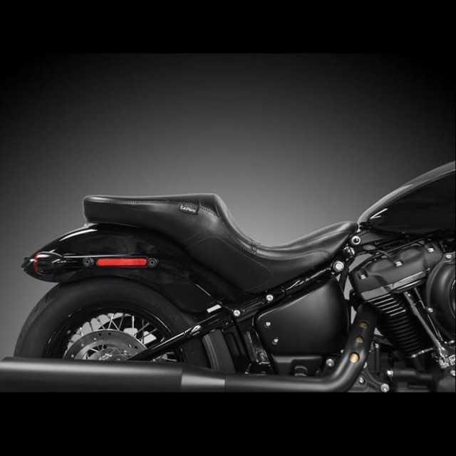 SELLA LE PERA MAVERICK 2-UP STITCH SEAT HARLEY SOFTAIL SLIM-STREET BOB 2018-2021