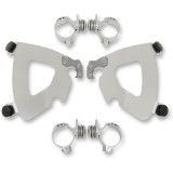 MEMPHIS SHADES TRIGGER LOCK POLISHED MOUNTING GAUNTLET FAIRING INDIAN SCOUT 2015-2020