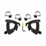 MEMPHIS SHADES TRIGGER LOCK BLACK MOUNTING GAUNTLET FAIRING INDIAN SCOUT 2015-2020