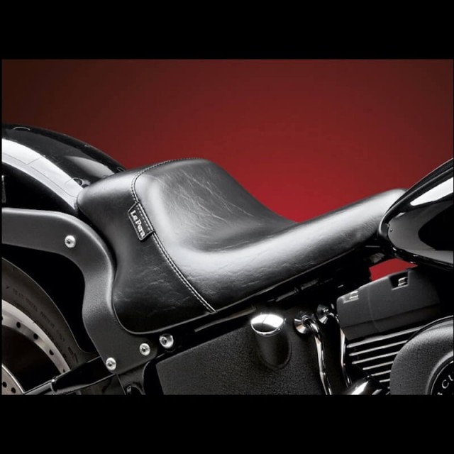 SELLA LE PERA BARE BONES UP FRONT SOLO SEAT HARLEY SOFTAIL 2008-2017