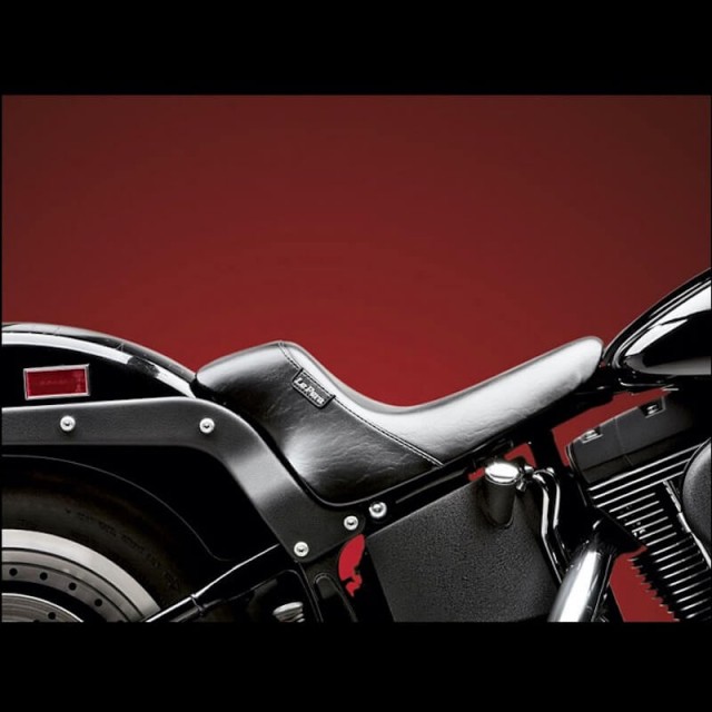 SELLA LE PERA BARE BONES UP FRONT SOLO SEAT HARLEY SOFTAIL 2008-2017