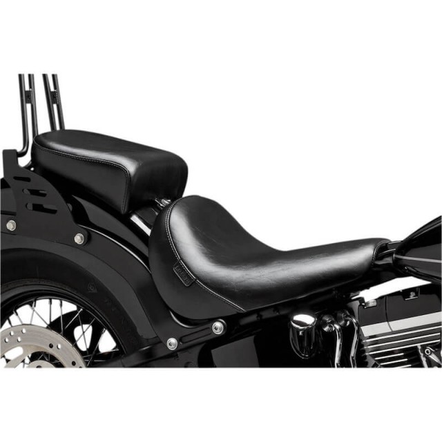 LE PERA BARE BONES SMOOTH PILLION PAD DELUXE HARLEY SOFTAIL SLIM 2012-2015