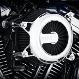 VANCE HINES VO2 ROGUE AIR INTAKES CHROME FILTER FOR HARLEY TOURING 2017-2021 - BACK