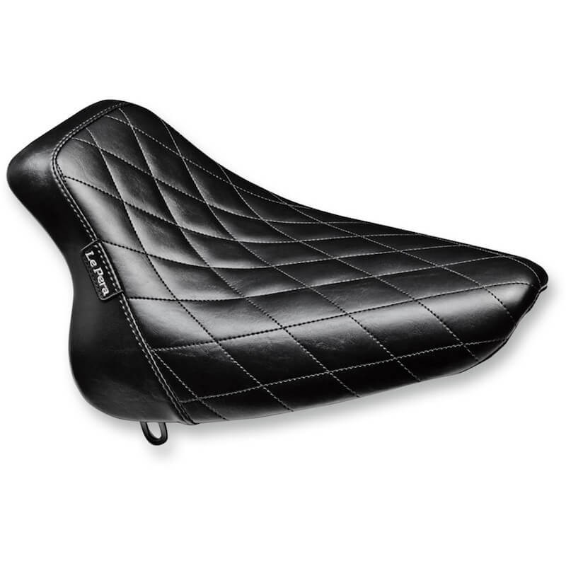SELLA LE PERA BARE BONES DIAMOND SOLO SEAT HARLEY SOFTAIL 2000-2007