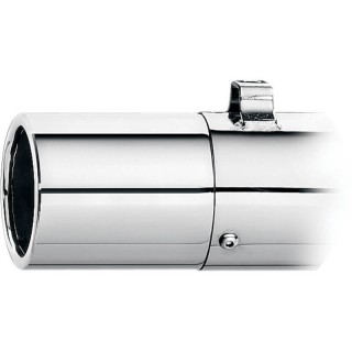 JAVA JUG CHROME END CAP FOR SUPERTRAPP MUFFLERS
