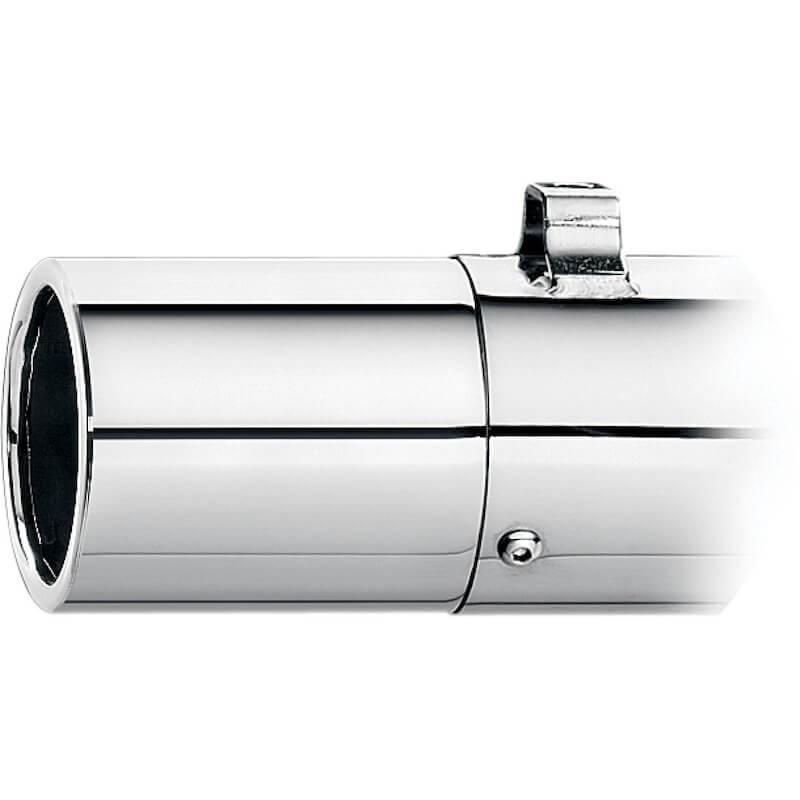 JAVA JUG CHROME END CAP FOR SUPERTRAPP MUFFLERS