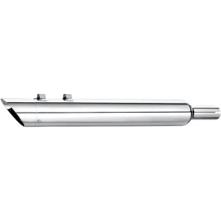 SLASH CHROME END CAP FOR SUPERTRAPP MUFFLERS