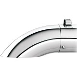 TURNDOWN/OUT CHROME END CAP FOR SUPERTRAPP MUFFLERS