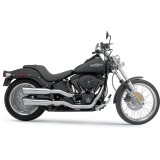 SUPERTRAPP FATSHOTS 2-IN-2 CHORME EXHAUST FOR HARLEY SOFTAIL 2000-2011 FXS/FXST/FLST
