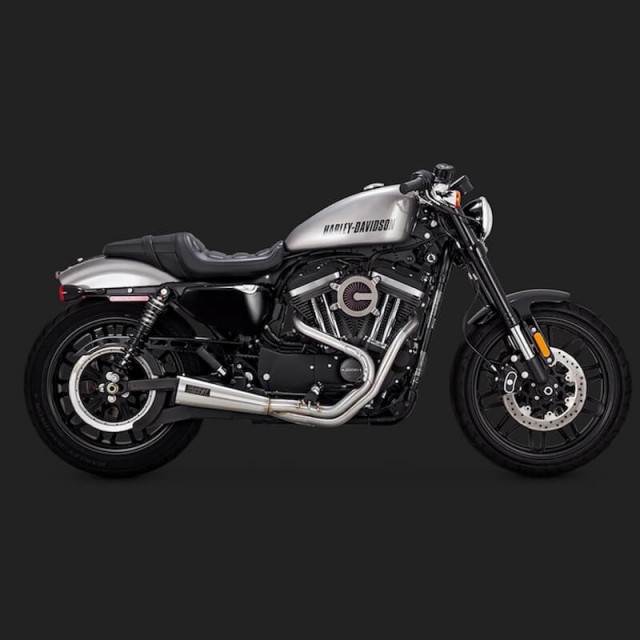 VANCE HINES STAINLESS 2-INTO-1UPSWEEP EXHAUST HARLEY SPORTSTER XL 2014-2020