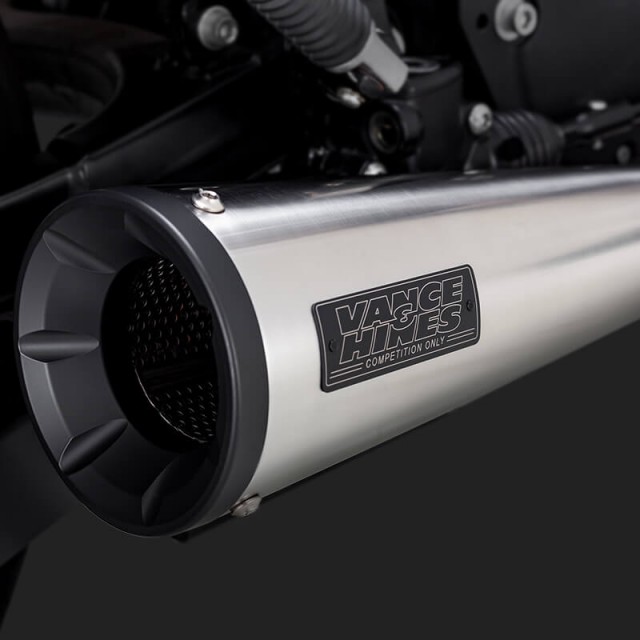 VANCE HINES STAINLESS 2-INTO-1UPSWEEP EXHAUST HARLEY SPORTSTER XL 2014-2020