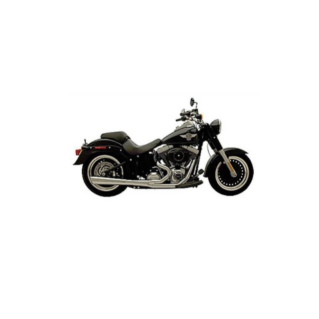 SCARICO SUPERTRAPP SUPERMEG CROMATO 2-IN-1 PER HARLEY SOFTAIL 2012-2017