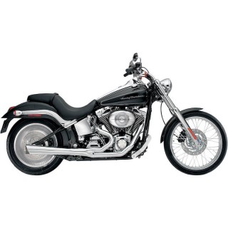 SCARICO SUPERTRAPP SUPERMEG CROMATO 2-IN-1 PER HARLEY SOFTAIL 2012-2017