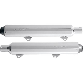 SUPERTRAPP CHROME MUFFLERS FOR HARLEY SOFTAIL SPRINGER 1997-2007