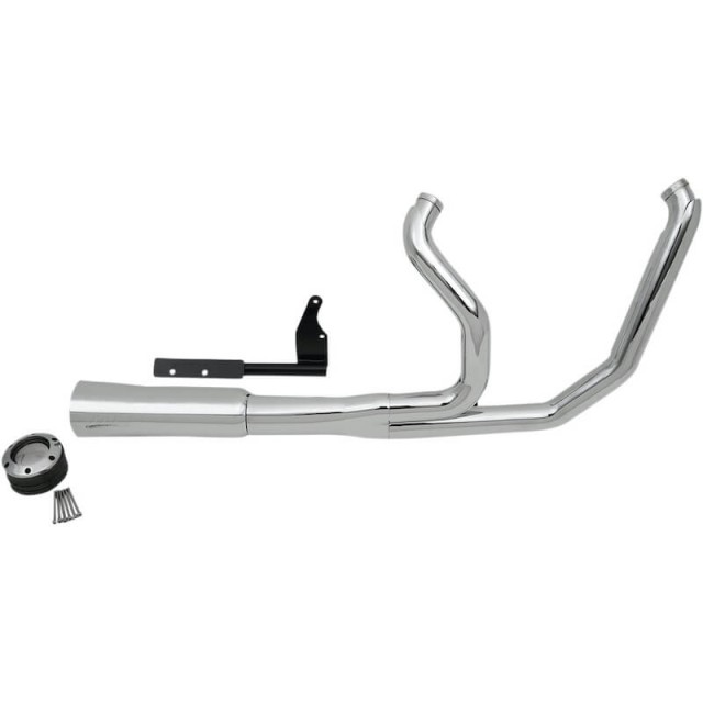 SCARICO SUPERTRAPP FATSHOT CROMATO 2-IN-1 PER HARLEY DYNA 2006-2011 - COMPONENTI