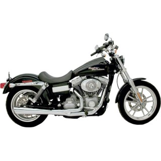 SCARICO SUPERTRAPP SUPERMEG CROMATO 2-IN-1 PER HARLEY DYNA 2012-2017