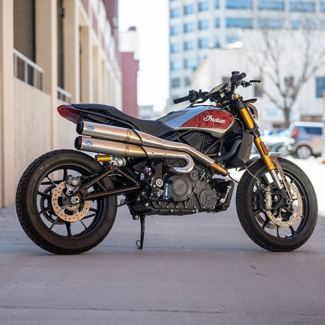 SCARICO S&S GRAND NATIONAL 2-IN-2 PER INDIAN FTR 1200S 2019-2021 - VISTA
