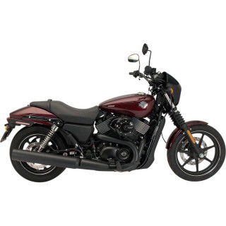SUPERTRAPP STOUT 4" BLACK SLIP-ON MUFFLER HARLEY XG 2015-2020