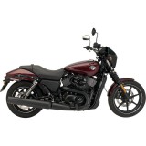 SUPERTRAPP STOUT 4" BLACK SLIP-ON MUFFLER HARLEY XG 2015-2020