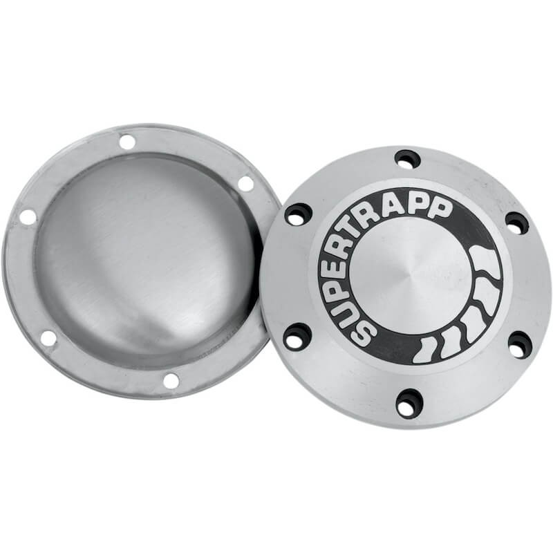 FONDELLO SUPERTRAPP 4" IN ALLUMINIO CON LOGO