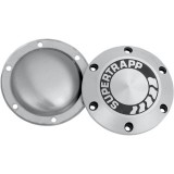SUPERTRAPP 4" ALUMINUM END CAP & SHIELD WITH LOGO
