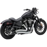 SCARICHI COBRA SPEEDSTER SHORT SWEPT CROMO PER HARLEY SPORTSTER XL 2014-2020