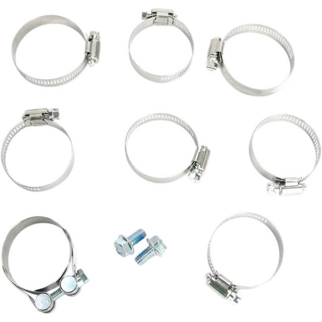 SCARICHI COBRA SPEEDSTER SHORT SWEPT NERI PER HARLEY SPORTSTER XL 2014-2020 - CLAMPS