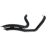 COBRA SPEEDSTER SHORT SWEPT BLACK EXHAUST FOR HARLEY SPORTSTER XL 2014-2020
