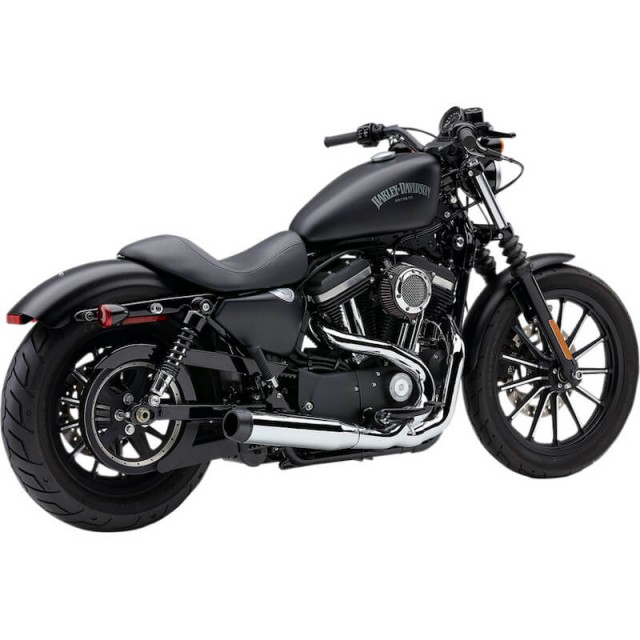 SCARICO COBRA EL DIABLO CROMO 2-IN-1 3,5" PER HARLEY SPORTSTER XL 2014-2021