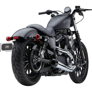 COBRA EL DIABLO CONIC 2-IN-1 CHROME EXHAUST FOR HARLEY SPORTSTER XL 2007-2013