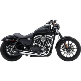 SCARICO COBRA EL DIABLO CROMO 2-IN-1 ROTONDO PER HARLEY SPORTSTER XL 2007-2013