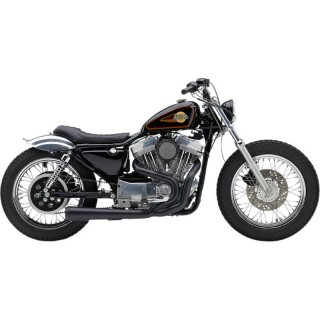 SCARICO COBRA EL DIABLO NERO 2-IN-1 CONICO PER HARLEY SPORTSTER XL 1986-2003 - LATO