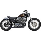 COBRA EL DIABLO CONIC 2-IN-1 BLACK EXHAUST FOR HARLEY SPORTSTER XL 1986-2003 - SIDE