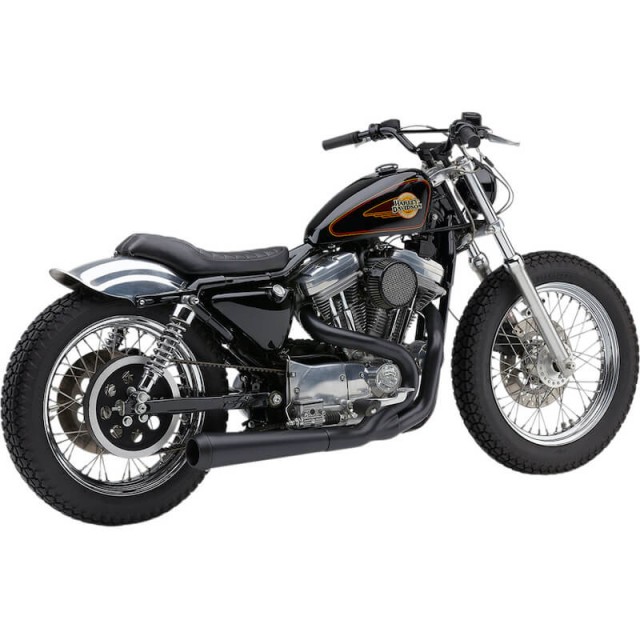 SCARICO COBRA EL DIABLO NERO 2-IN-1 CONICO PER HARLEY SPORTSTER XL 1986-2003
