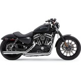 COBRA SLIP-ONS 3" CHROME MUFFLERS FOR HARLEY SPORTSTER XL 2014-2020