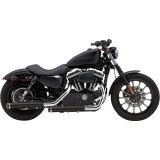 COBRA SLIP-ONS 3" BLACK MUFFLERS FOR HARLEY SPORTSTER XL 2014-2020