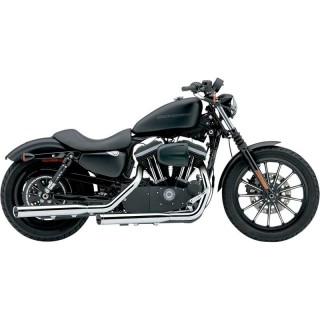COBRA SLIP-ONS 3" CHROME MUFFLERS FOR HARLEY SPORTSTER XL 2004-2013
