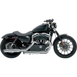 COBRA SLIP-ONS 3" CHROME MUFFLERS FOR HARLEY SPORTSTER XL 2004-2013