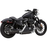 TERMINALI COBRA SLIP-ONS NERI 3" PER HARLEY SPORTSTER XL 2004-2013