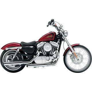 COBRA SLIP-ONS 3" CHROME MUFFLERS FOR HARLEY XL1200V 2012-2013