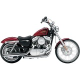 COBRA SLIP-ONS 3" CHROME MUFFLERS FOR HARLEY XL1200V 2012-2013