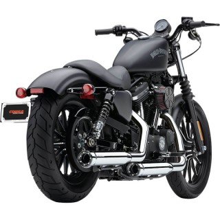 TERMINALI COBRA RPT SLIP-ON CROMATI DA 3" PER HARLEY SPORTSTER XL 2014-2020